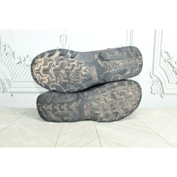 LL Bean Brown Leather Rugged Traverse Insulated Chelsea Trail Boots 11 M - Picture 10 of 10